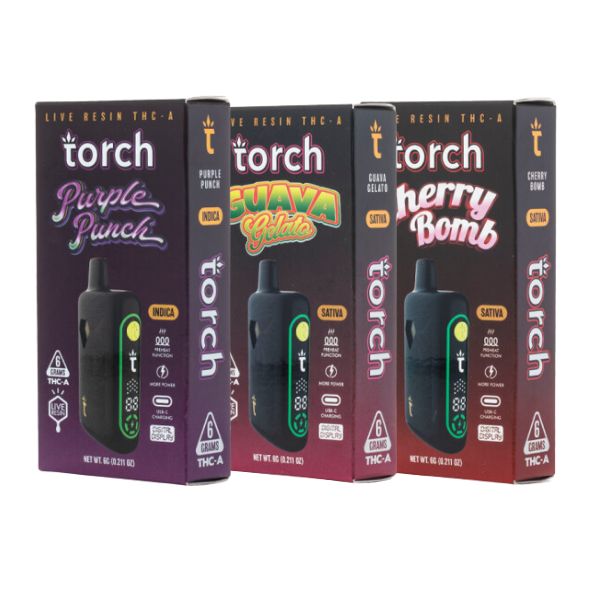Torch Pulse Live Resin Disposable | 6g Torch Pulse Live Resin Disposable | 6g