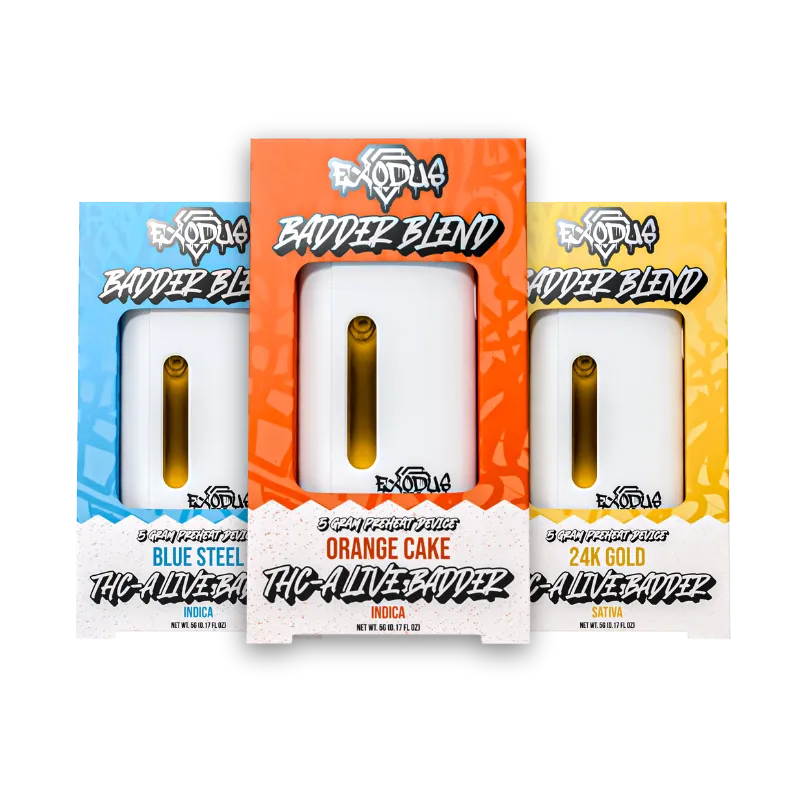Exodus Badder Blend Disposable Vape 5g Exodus Badder Blend Disposable Vape 5g