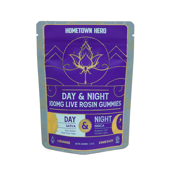 Hometown Hero Delta 9 Live Rosin Day & Night 25mg Discovery Pack