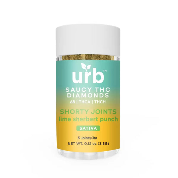 Urb Saucy THC Diamonds Shorty Joints | 5ct
