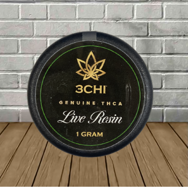 3Chi Live Resin Genuine THCa Dab 1g