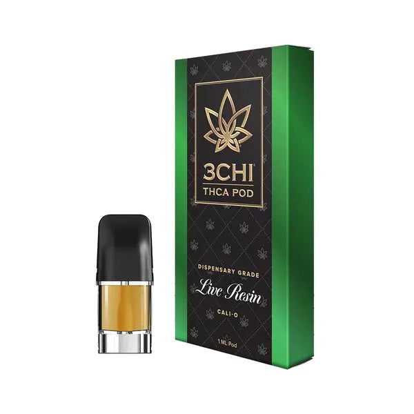 3Chi Dispensary Grade Live Resin THCa Pods 1g