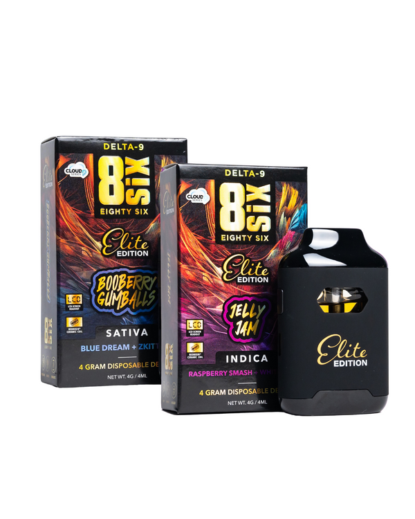 Eighty Six Brand Elite Edition Delta 9 Disposables | 4g