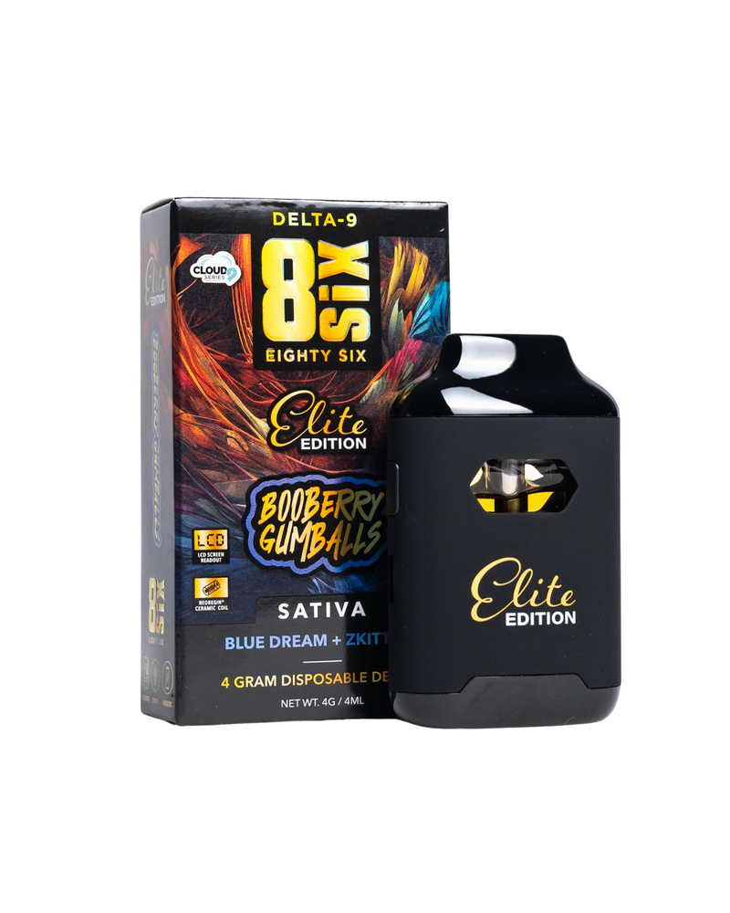 Eighty Six Brand Elite Edition Delta 9 Disposables | 4g