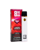 The Eighty Six Brand THCA Liquid Diamond Disposable Vape in Cherry Monsta flavor features a "Liquid Diamonds Blend" with hemp-derived Delta 8 and THC variants. This sleek, rechargeable 2g vape pen from Eighty Six offers both convenience and style.
