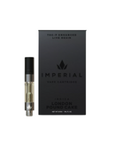 The Imperial THC-P Cartridge | 1g by Imperial comes in black packaging labeled Indica, London Pound Cake, featuring THC-P and enhanced with Live Resin for a premium vaping experience.