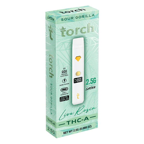 Torch THCA Live Rosin Disposable | 2.5g - Everyday Delta