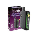 This Torch Pulse THCA Live Resin Disposable from the Torch brand offers a 6g capacity and features the "Purple Punch" flavor, containing hemp-derived THC-A for a premium experience.