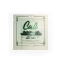 An image of a product package labeled "Cali Extrax Loose Change Gummies | 2ct" with decorative text and designs. The packaging, predominantly white and green, flaunts the inclusion of Cali Extrax Gummies boasting 600mg THC.