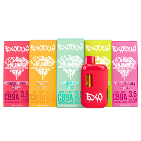 Exodus Diamond Sauce Disposable | 3.5g Exodus Diamond Sauce Disposable | 3.5g