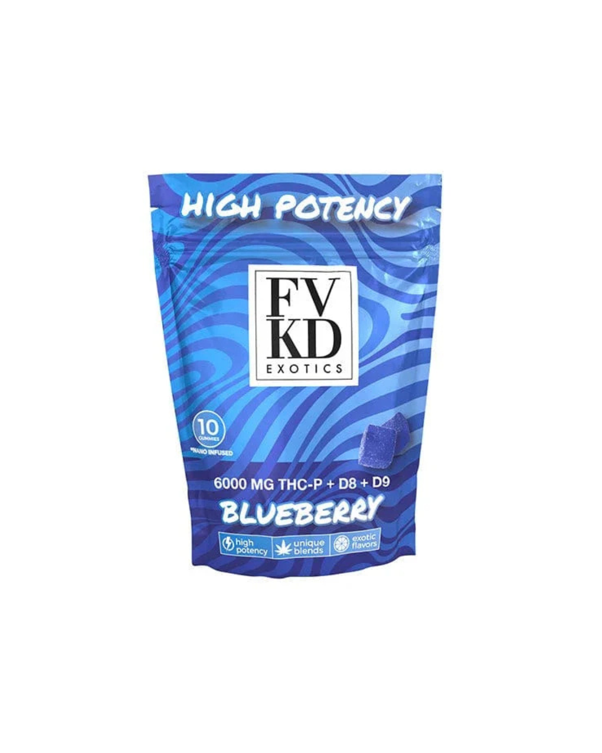 FVKD THC Gummies 10ct | Everyday Delta