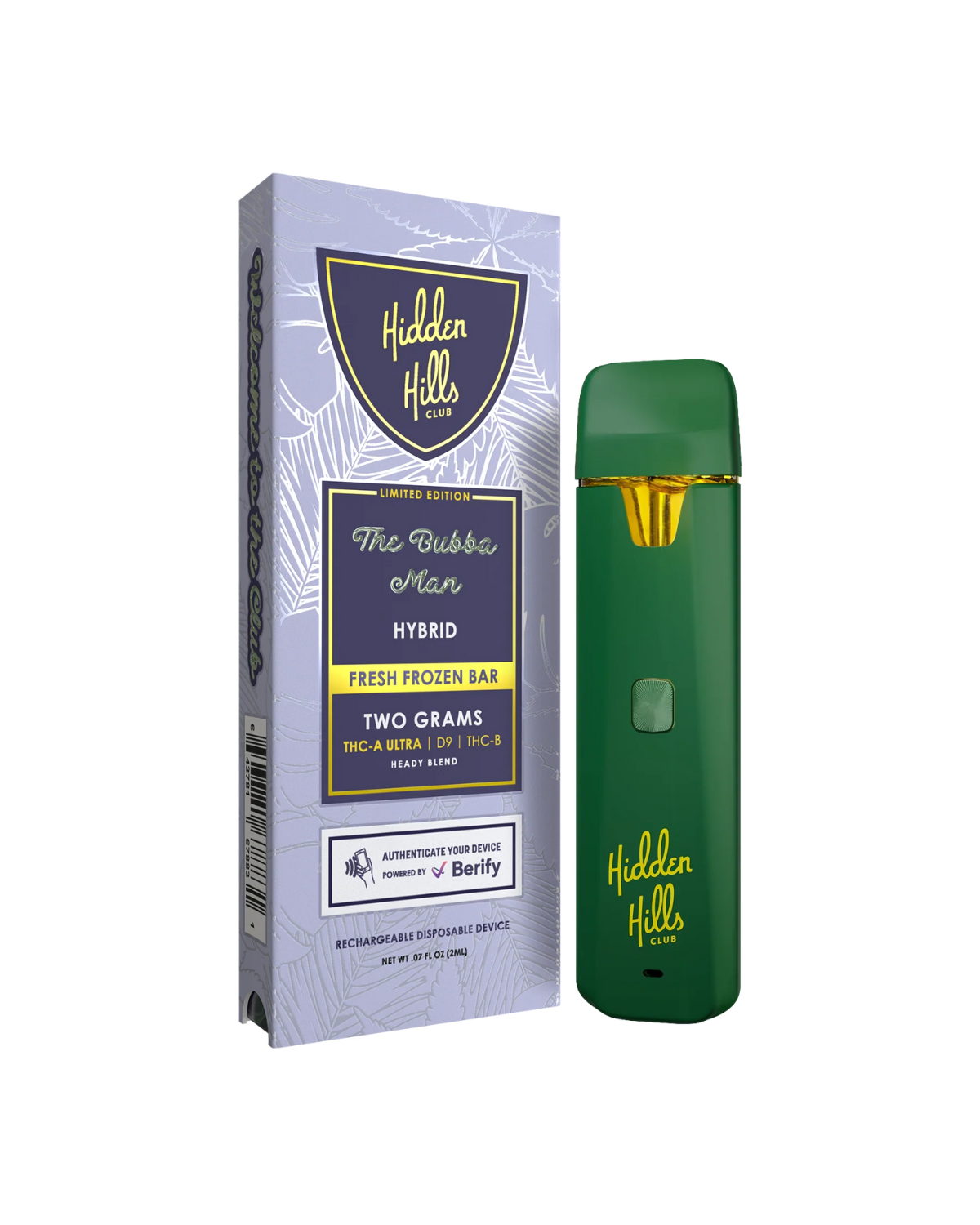 elevate disposable vape review Hidden Hills THCa Ultra Fresh Frozen Bar 2g