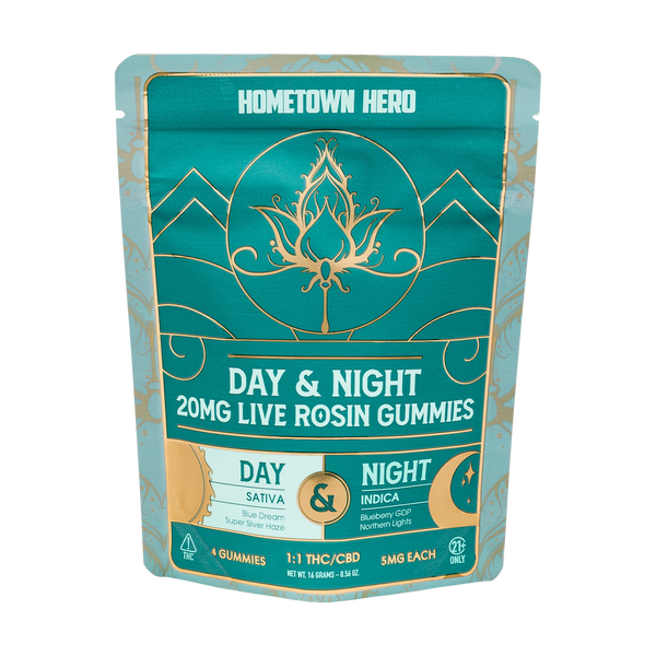 Hometown Hero Delta 9 Live Rosin Day & Night 5mg Discovery Pack