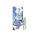 Box and cartridge of Modus Platinum Blend Cartridge | 2g vaporizer with CBN, THCP, and CDT. These premium Modus carts offer an unparalleled experience.