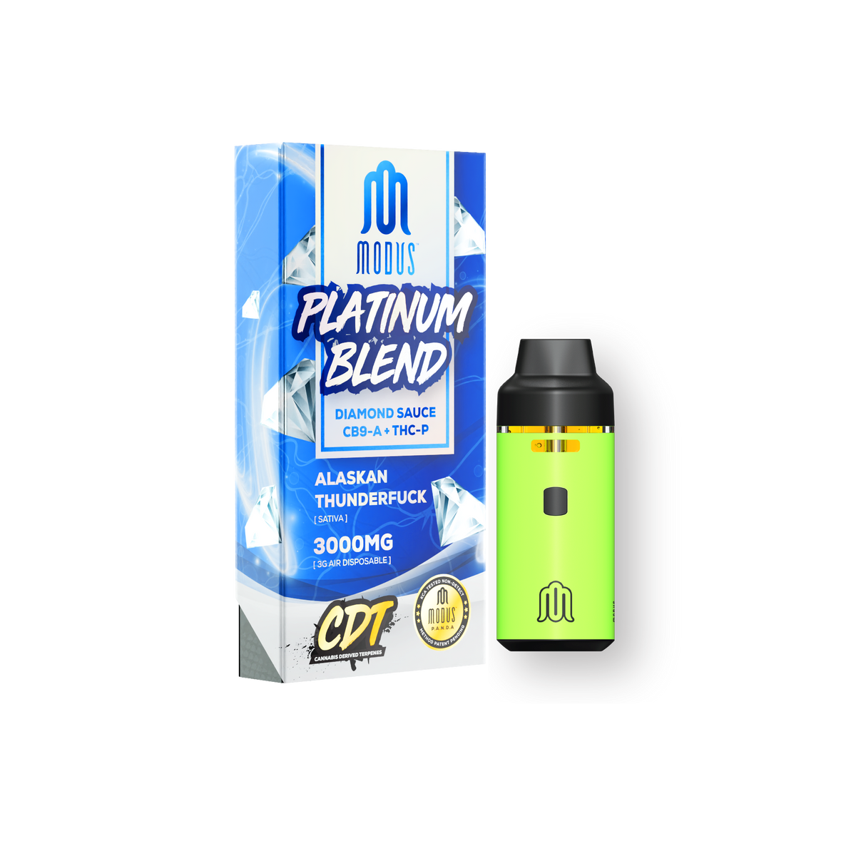 Modus Platinum Blend Disposable | 3g - Everyday Delta Modus Platinum Blend Disposable | 3g - Everyday Delta