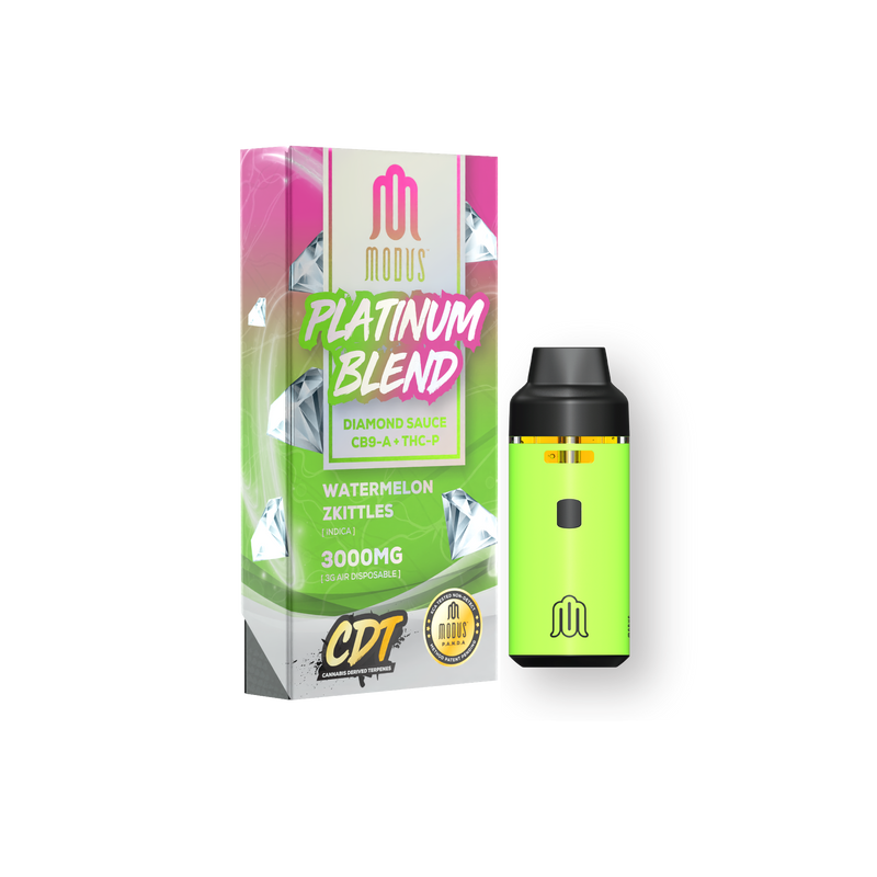 Modus Platinum Blend Disposable | 3g - Everyday Delta Modus Platinum Blend Disposable | 3g - Everyday Delta