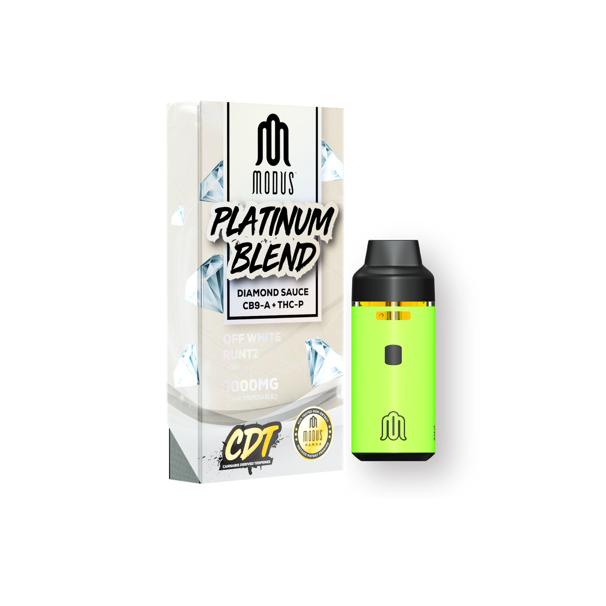 cb9 disposable vape Modus Platinum Blend Disposable | 3g