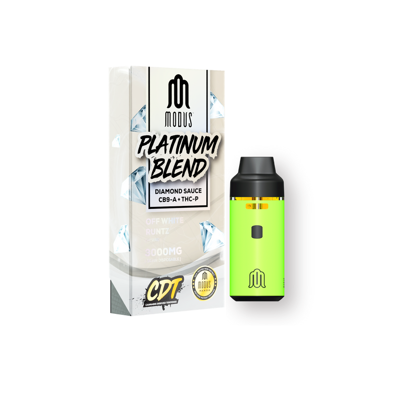 Modus Platinum Blend Disposable | 3g - Everyday Delta Modus Platinum Blend Disposable | 3g - Everyday Delta