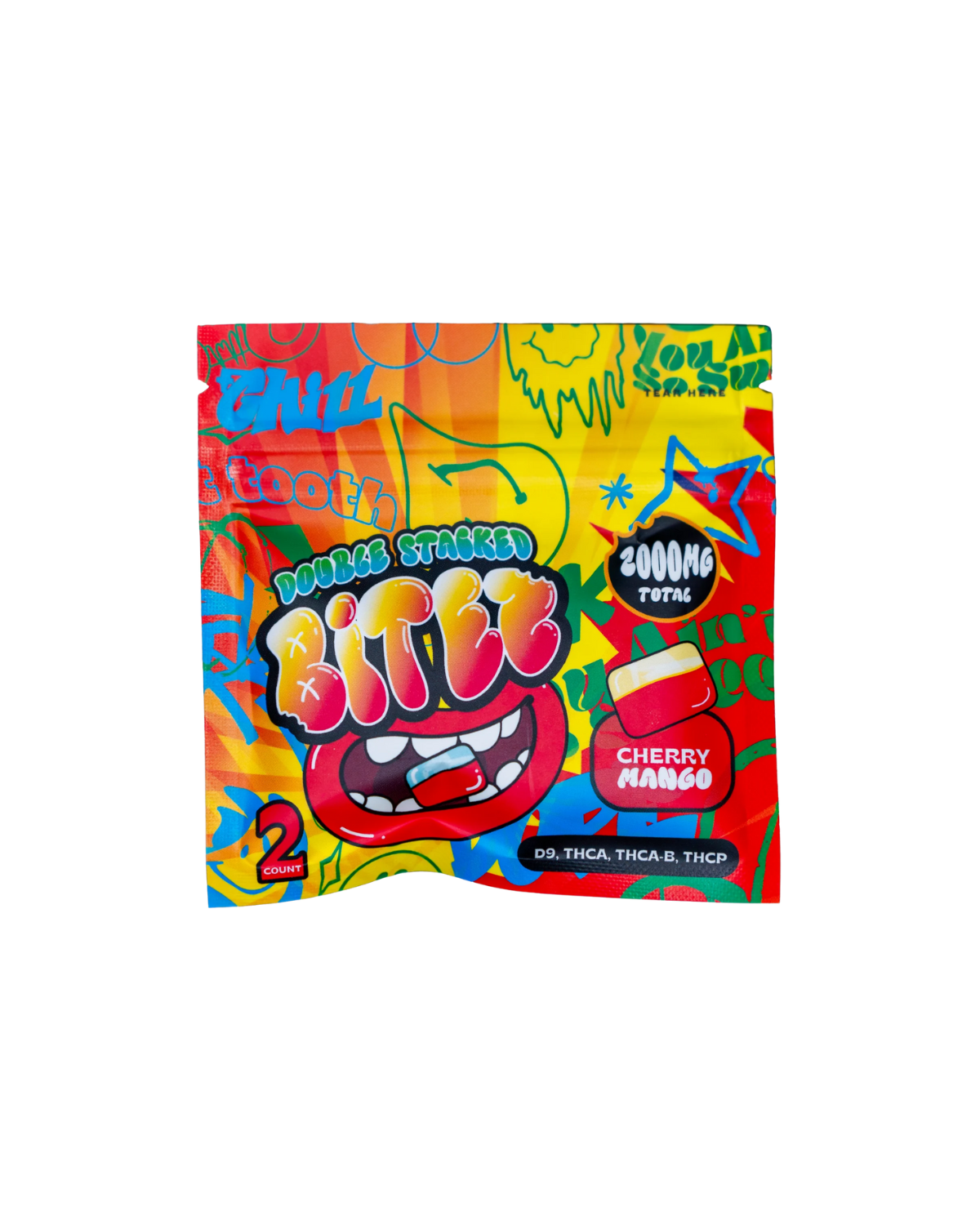Ocho Extracts Bitez Gummies 2ct | 2000mg - Everyday Delta