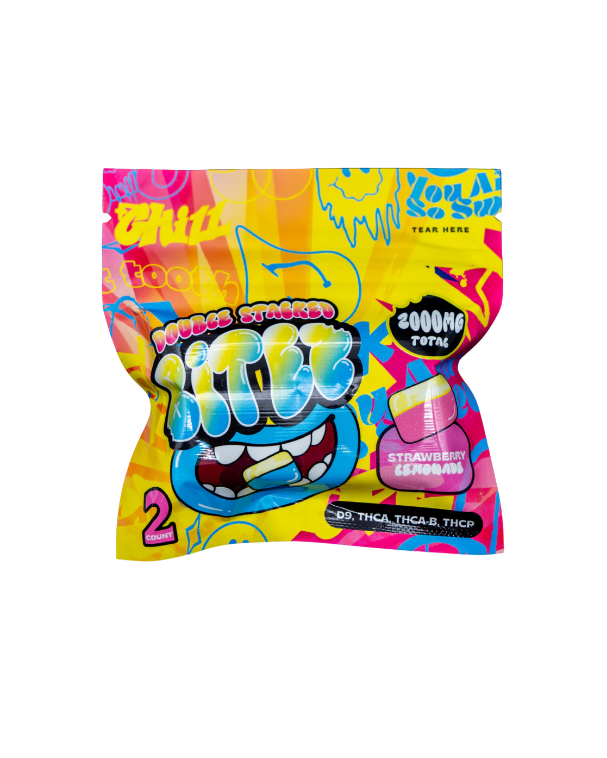 Ocho Extracts Bitez Gummies 2ct | 2000mg - Everyday Delta