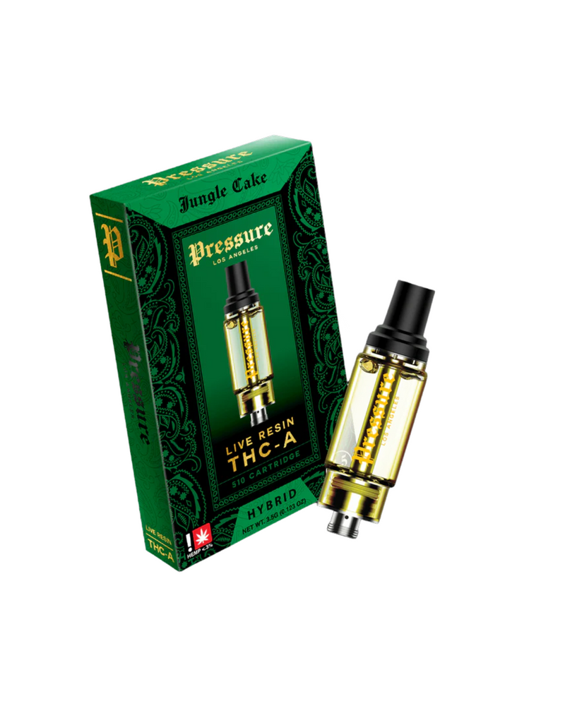 Pressure LA Live Resin THCa Vape Cartridge 3.5g Pressure LA Live Resin THCa Vape Cartridge 3.5g
