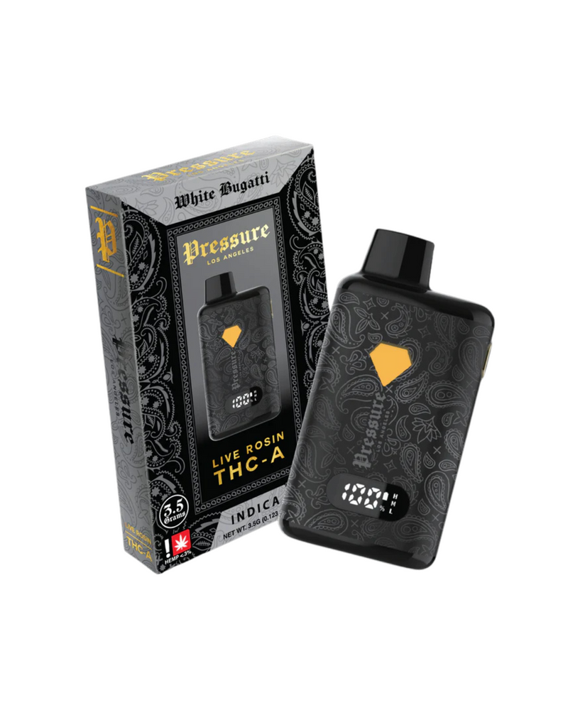 Pressure LA Live Rosin THC-A Disposable | 3.5g Pressure LA Live Rosin THC-A Disposable | 3.5g