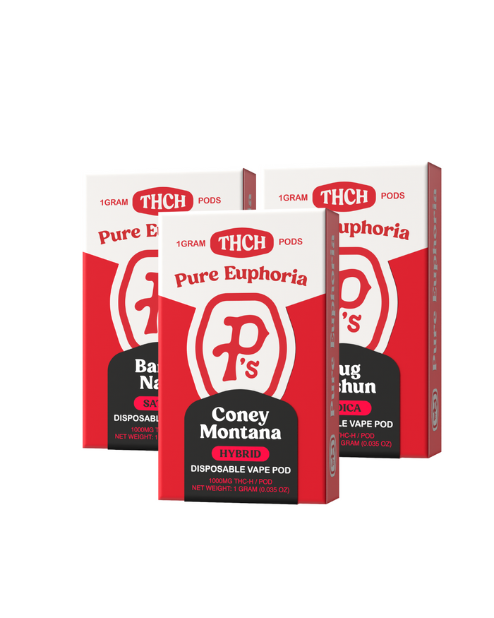Ps PURE EUPHORIA THCH 1GM PODS - BANAY NAYZ