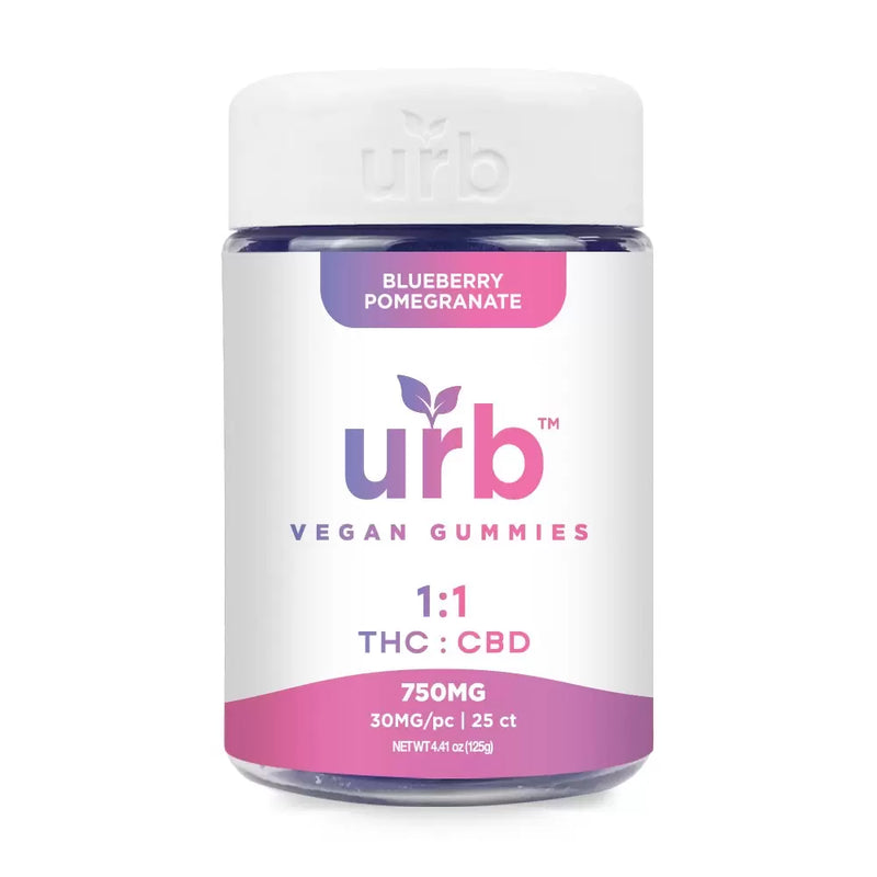 Urb 1:1 THC CBD Gummies
