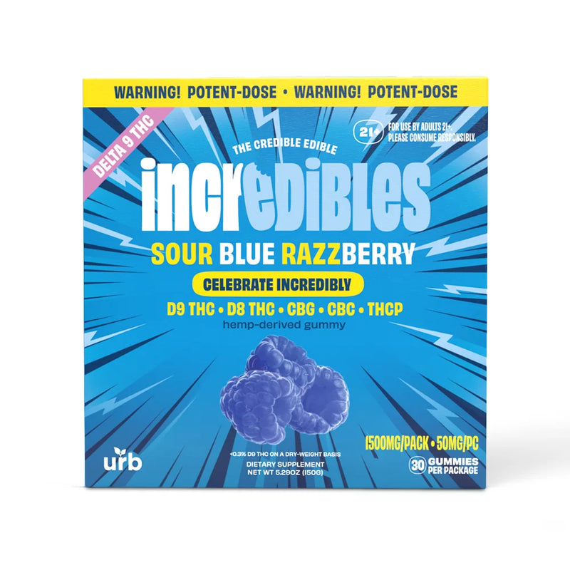 Urb x Incredibles THC Gummies | 1500mg