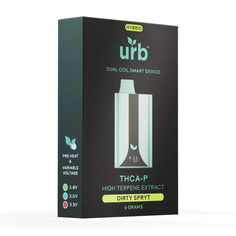Urb 6g Disposable Smart Device THCA, THCP