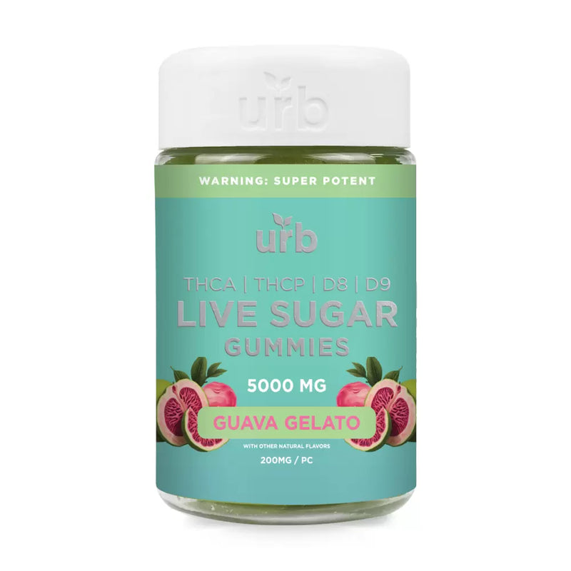Urb THCA Live Sugar Gummies | 5000mg