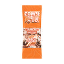 Zombi Blitz Sticks Pre-Rolls come in orange and white packaging, featuring 2 x 1g hybrid hemp flower prerolls from the Zombi brand, promising an intense high.