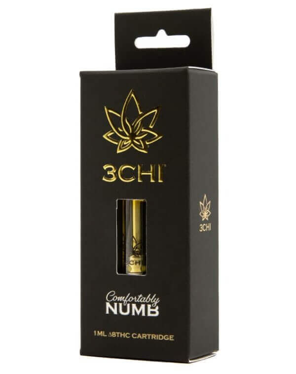 3Chi Comfortably Numb Delta 8 THC Vape Cartridge