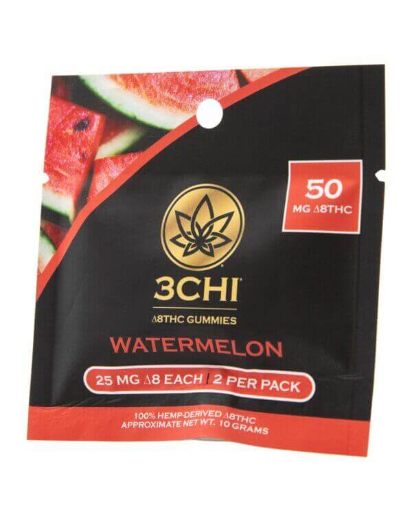 3Chi Delta 8 Gummies Sample Pack - Watermelon