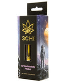 Box of 3Chi Delta 8 Vape Cartridges | 1g, featuring a cosmic design with an astronaut and celestial elements.