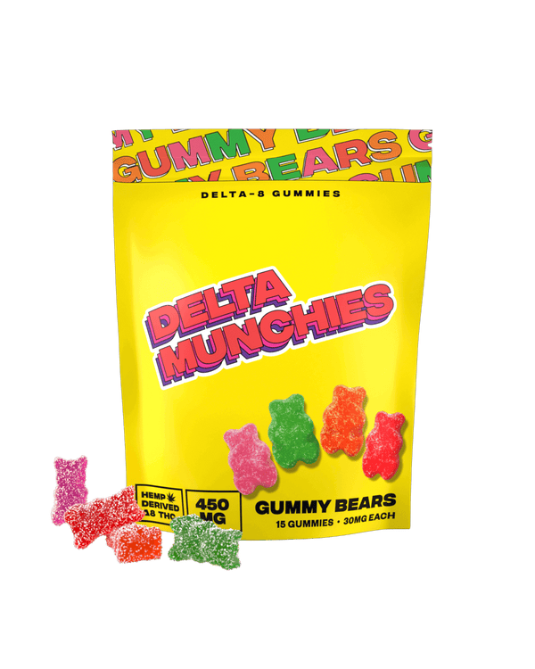 Delta Munchies Delta 8 Gummies - Gummy Bears 15ct