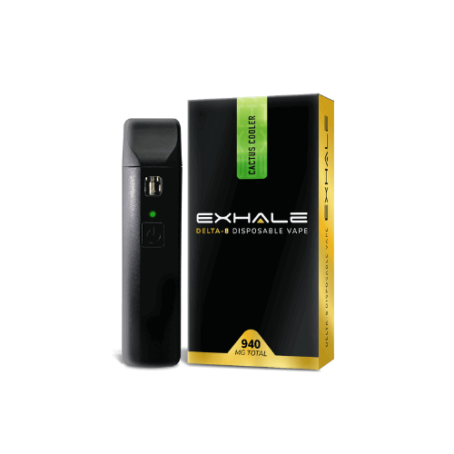 Exhale Wellness Delta 8 Disposable Vape - Cactus Cooler