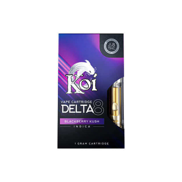 Koi Delta 8 vape cartridge - Blackberry Kush