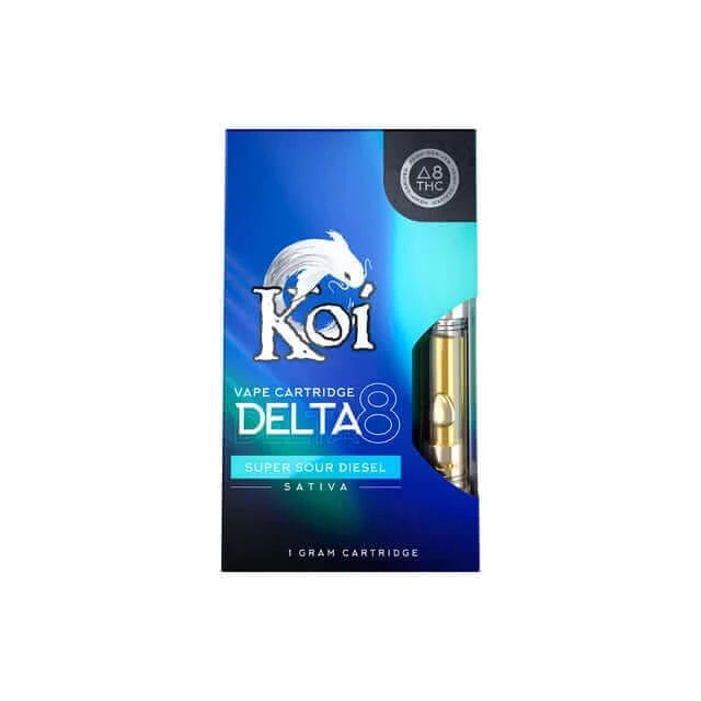 Koi Delta 8 vape cartridge - Super Sour Diesel