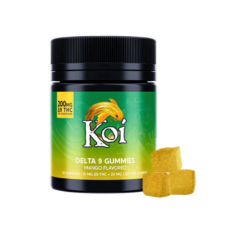 Koi Delta 9 THC Gummies - Mango 20ct
