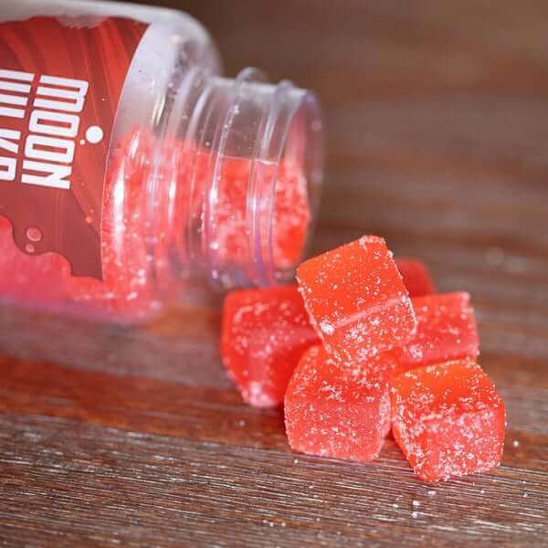 Moonwlkr Delta 8 THC Gummies - Sour Strawberry Diesel 12.5mg, 50ct