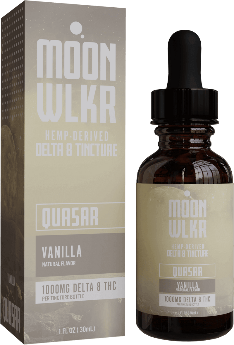 Moonwlkr Delta 8 Tincture 1,000mg - Vanilla