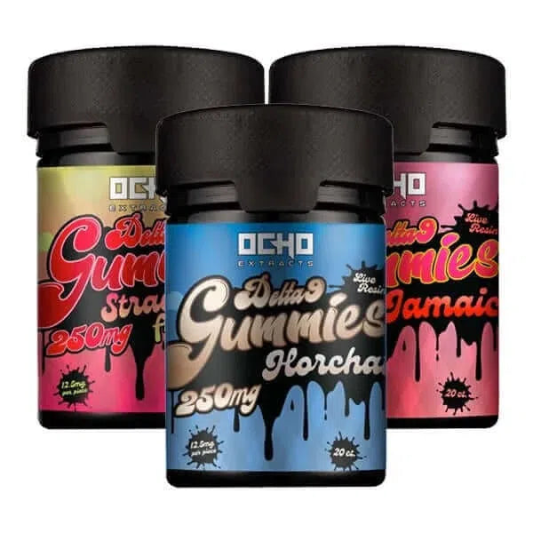 Ocho Extracts Delta 9 Live Resin Gummies - 250mg