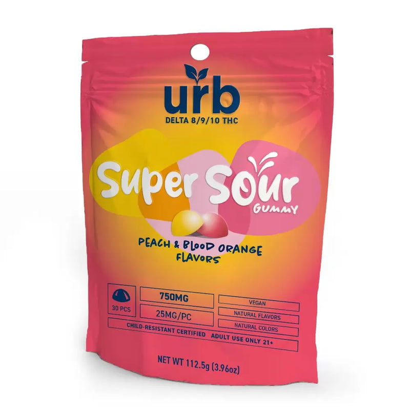 Urb D8 | D9 | D10 Super Sour Gummies