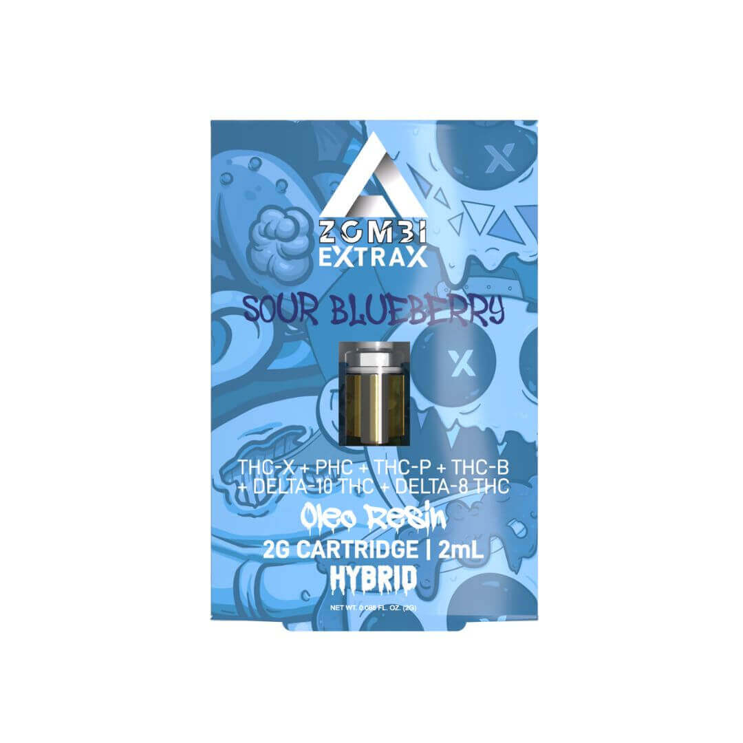 Zombi Extrax Blackout Blend Cartridges - Everyday Delta